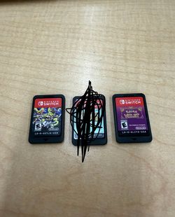 Nintendo switch game Pokemon splatoon