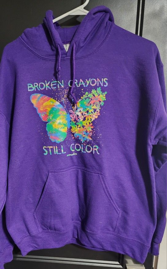 Mental Awareness Hoodie Sz Med