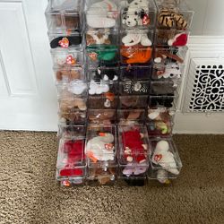 Collectible TY Original Beanie Babies Encased