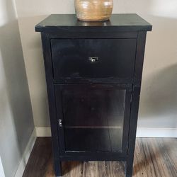 Display Glass Case Shelf Shelving Nightstand Desk Bookcase Cabinet Table Nook