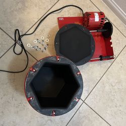 Thumler’s Tumbler Model B – Heavy-Duty Rotary Rock Tumbler (Red)