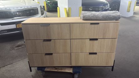 Paris Modern Scandinavian Reeded Dresser