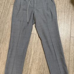 3 Pairs Express Men’s Hybrid Elastic Waist Dress Pants 32/30