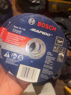 2 Bosch Rapido 4.5" Metal Cutting Disc