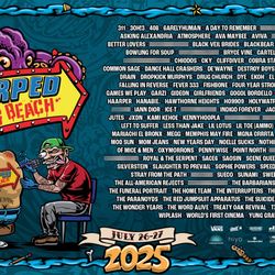 Warped tour Ga ticket two day