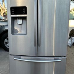 Samsung three door stainless steel fridge