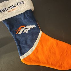 Broncos Christmas Stocking