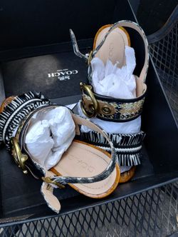 Zapatos Marca COACH Talla 8.5 Usados En Perfecto estado