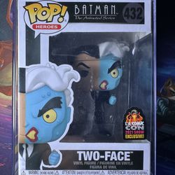 Funko Pop! Vinyl Batman Animated Series Two-Face #432 LA Comic Con Exclusive
