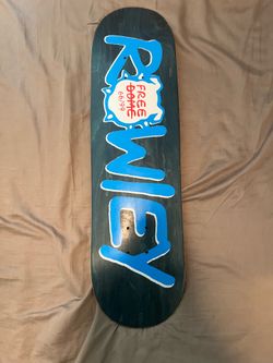 20 Years of Vans x Rowley FREE DOME 66/99 Skateboard Deck (Rare)