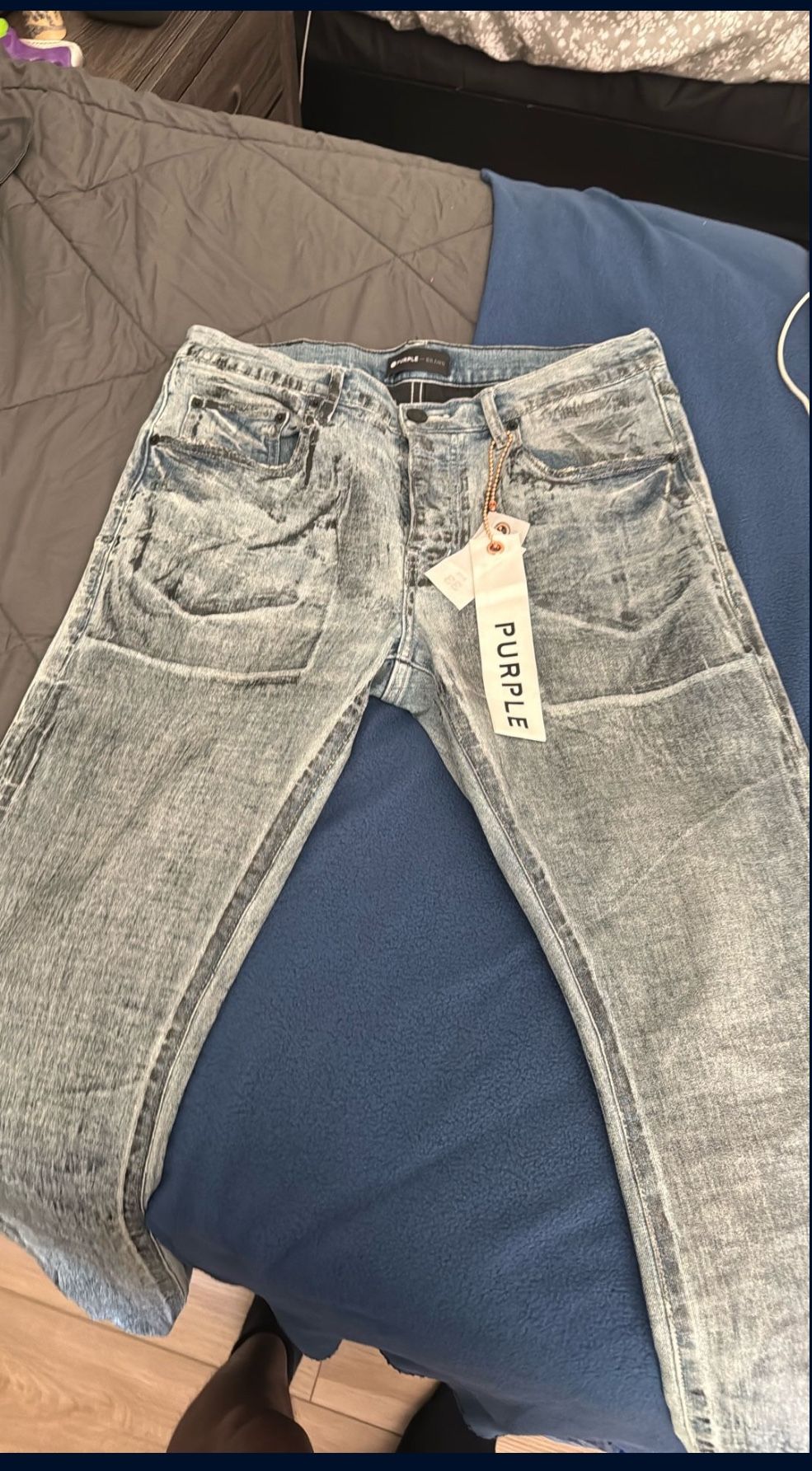Purple Jeans Size 33