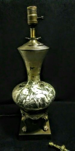 Pair Mid Century Hollywood Regency Lamps