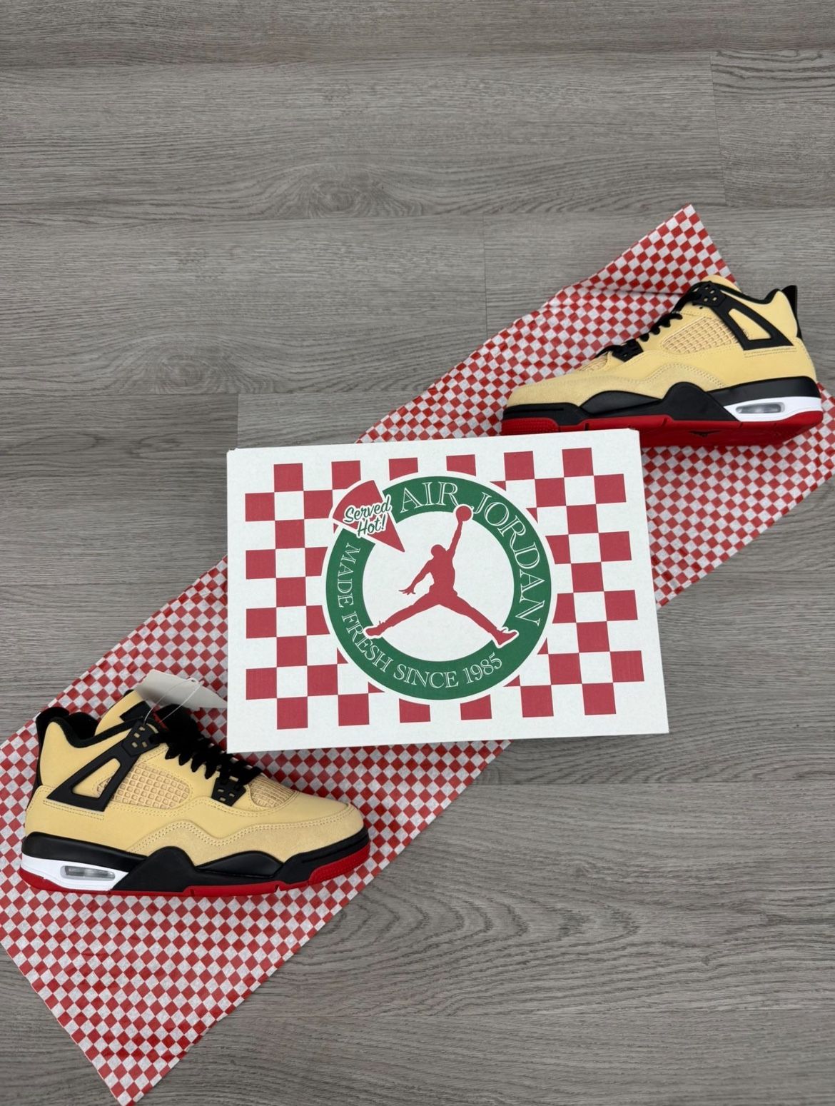 Air Jordan 4 Retro GS 'Pizza'