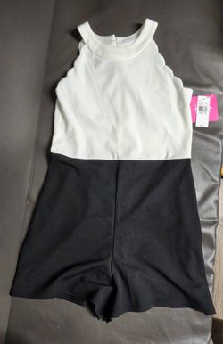 New! Girls 16 dress short romper