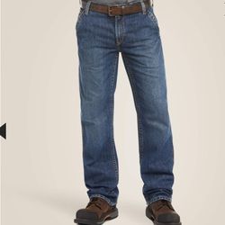 Ariat Work Men's Straight Leg Flame Resistant Jeans 