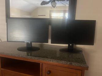 2 20” monitors (Sceptre brand)