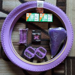NEW Bicycle Bmx Parts Bundle 24" Purple