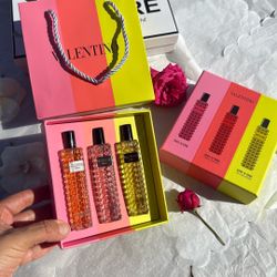 Valentino Perfume Women Gift Set Regalos Mujer,Retail $150