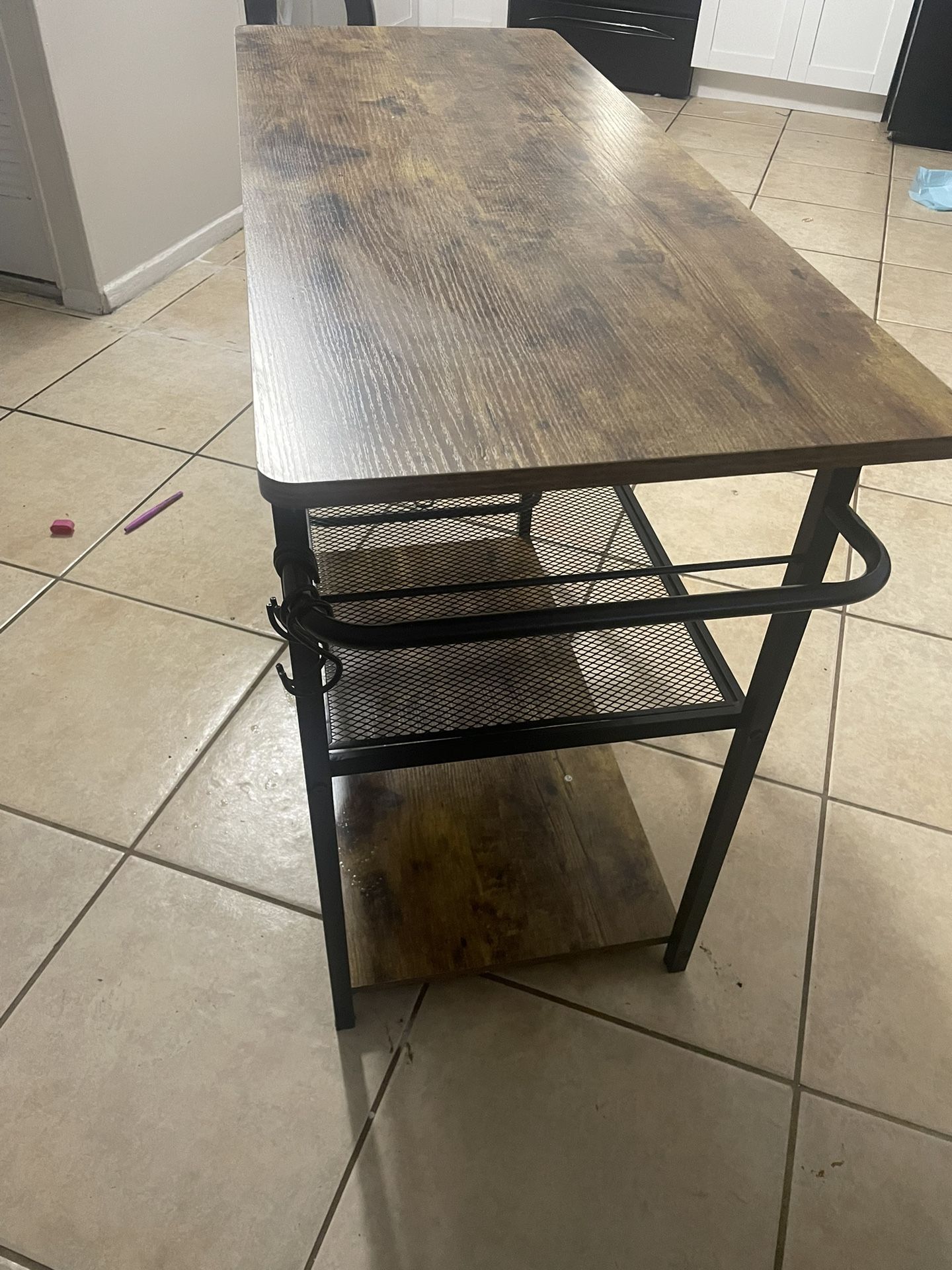 3 Tier Kitchen Island/Bar Table