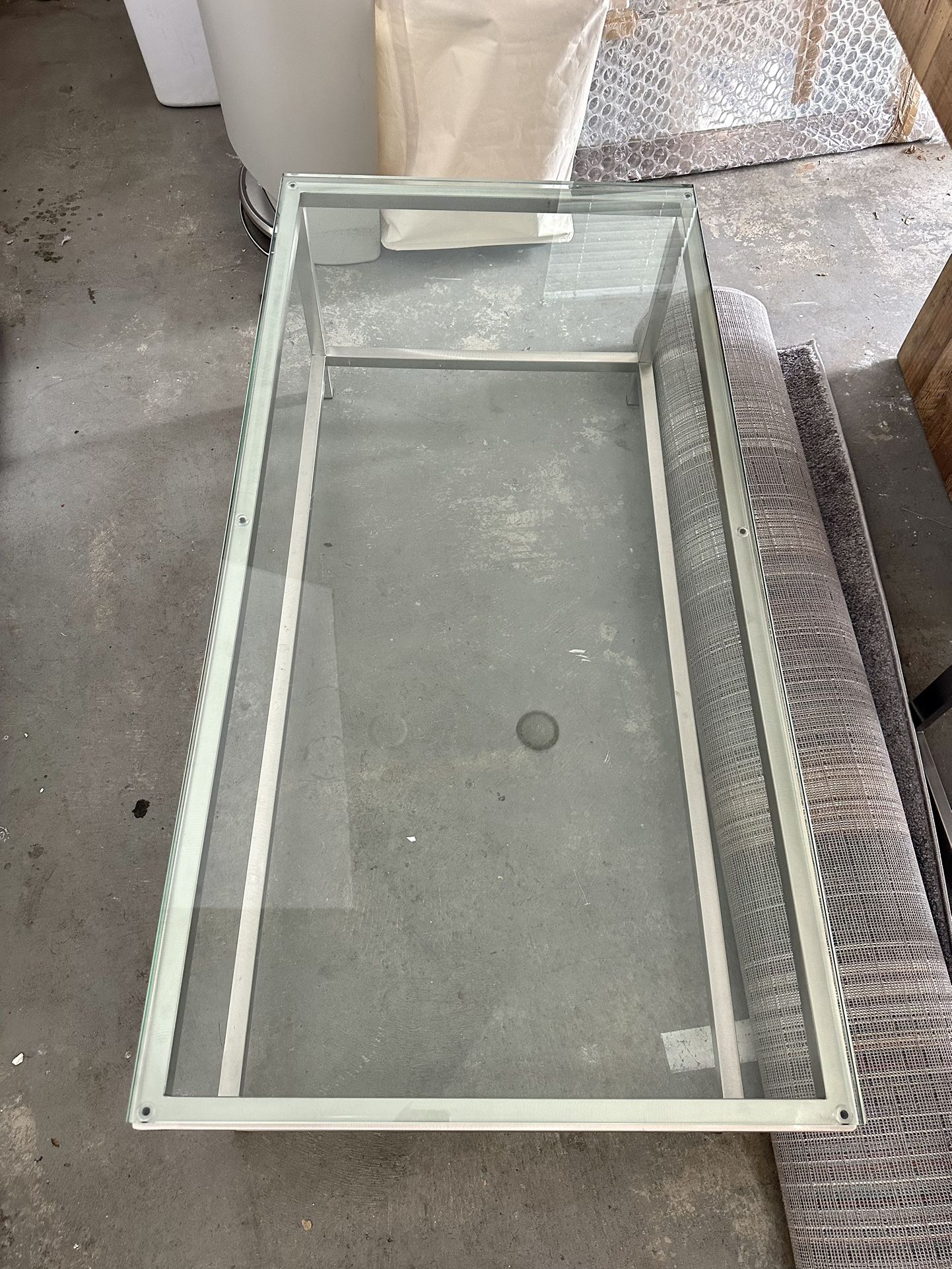 Crate and Barrel Glass Top Coffee Table for Sale in Costa Mesa, CA OfferUp