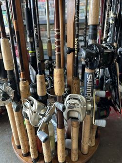 Fishing Baitcaster’s Rods/Reels ( Read Description