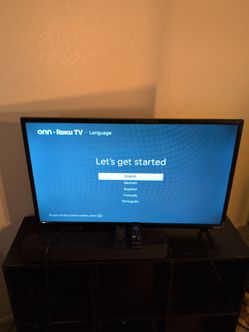 Onn 32 inch TV & Onn Soundbar (Bluetooth)