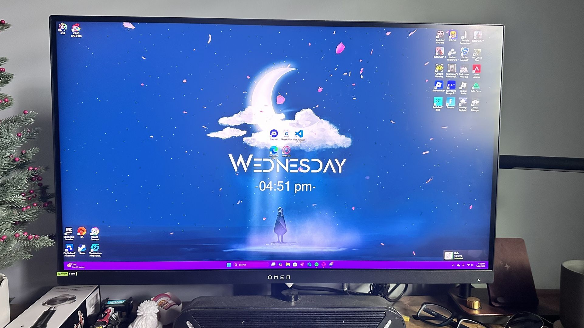 HP Omen 27k 4K 144Hz IPS Monitor