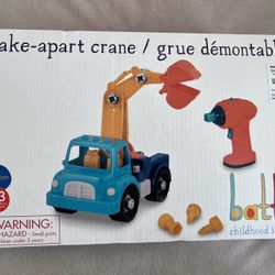 NEW Take-Apart Toy Crane