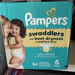 Pampers Size 6