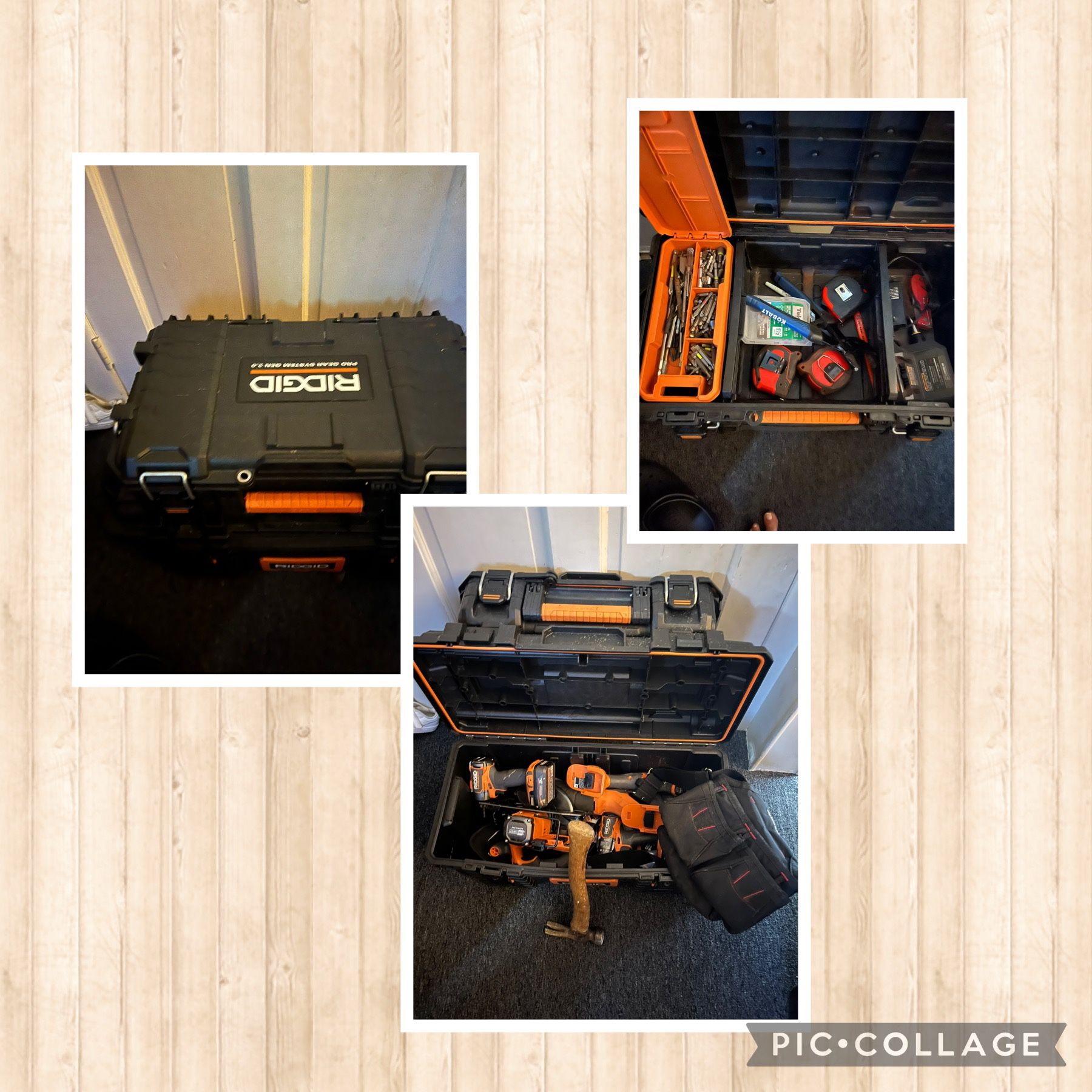 Ridgid 2 Layer Complete Tool Set