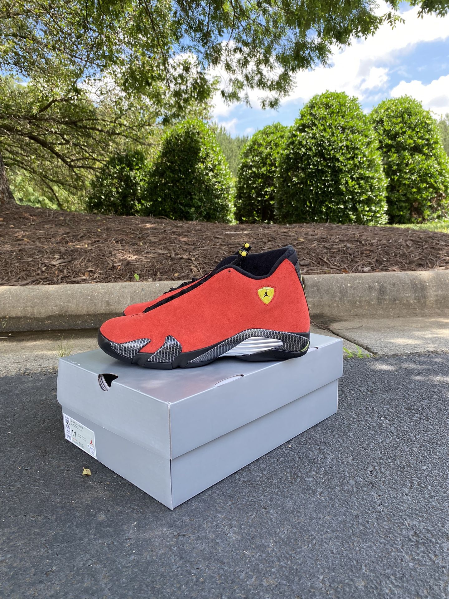 AIR JORDAN 14 FERRARI SIZE 11