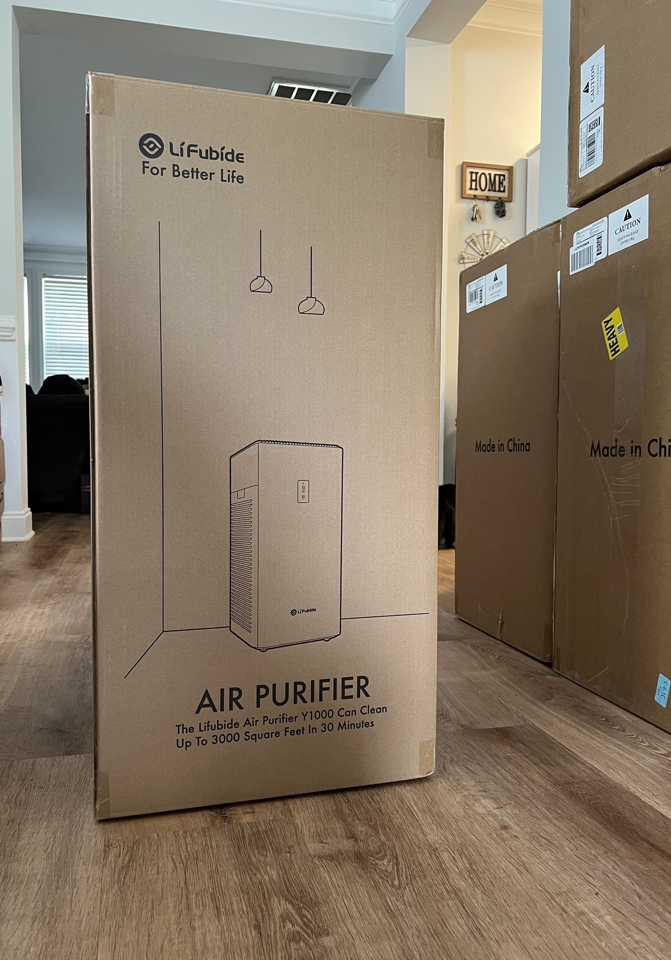 Large Room Air Purifier with Wi-Fi App Control