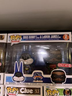 Funko Pop Bugs And Lebron James