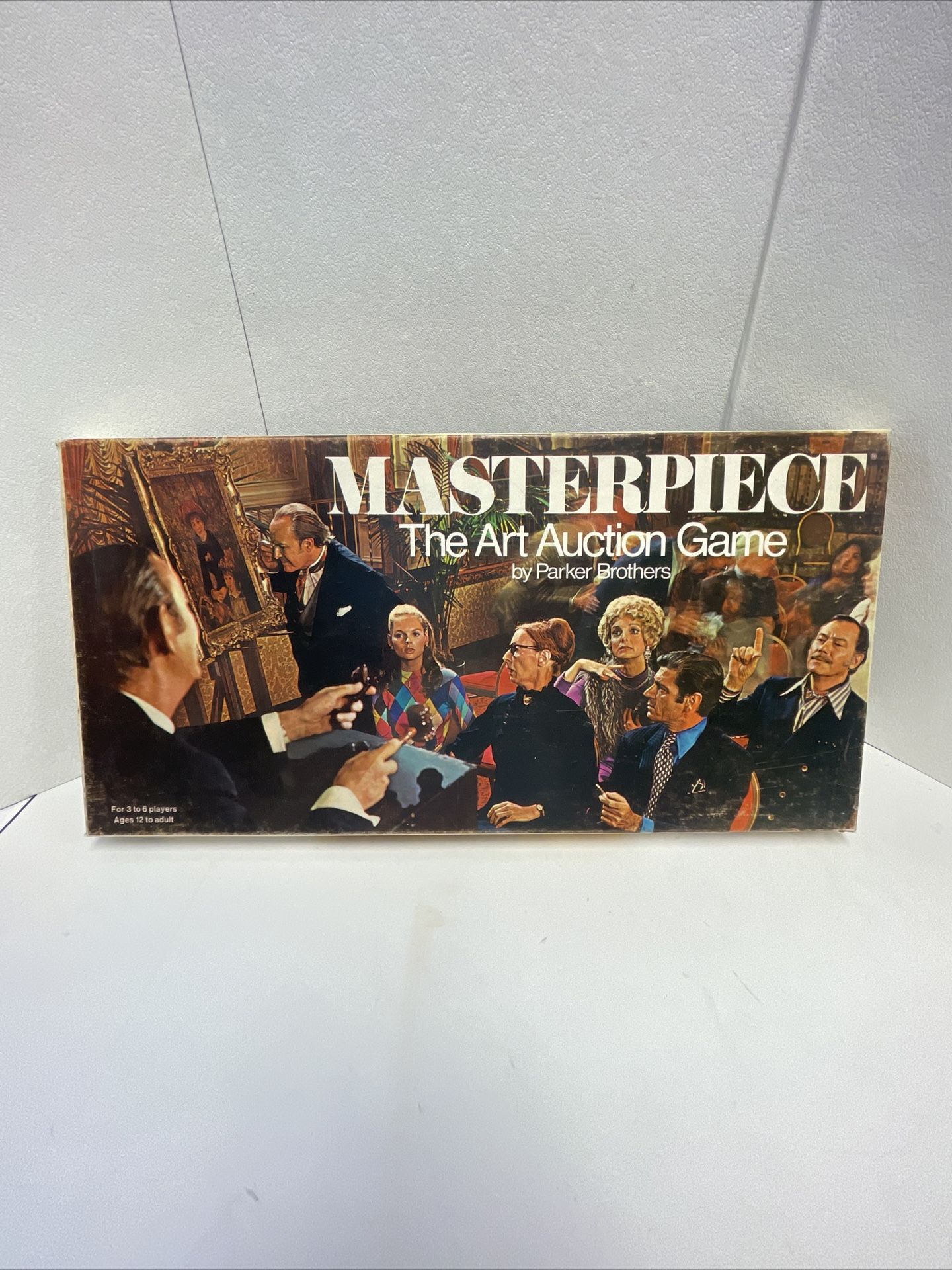 Vintage 1987 Masterpiece Art Auction Board Game Parker Brothers - Complete