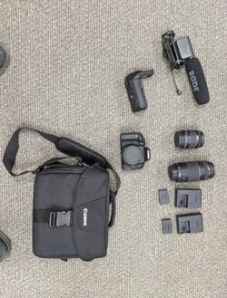 Canon Rebel T7i w/ loaded kit