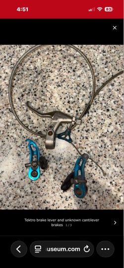 Used bmx tektro lever and cantilever brakes