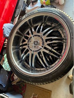 Set of 4 tires and rims!! $600 OBO
