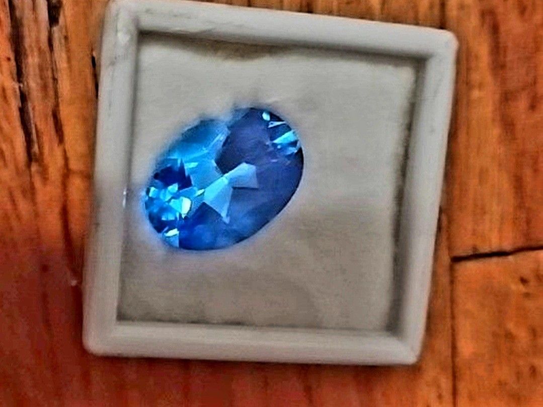 Princess Cruises Blue Topaz Gemstone