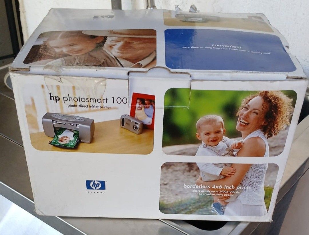 HP PHOTOSMART 100 PHOTO DIRECT INKJET PRINTER BRAND NEW