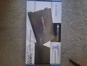 Soundstream Taratula 1800 4 Ch Amplifier Brand New In The Box