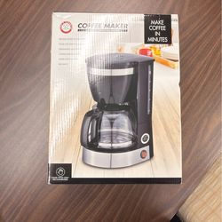 New 5 cup coffee maker