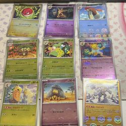 Pokemon card 151 Pokeball Ball Reverse Holo Multiple Single sv2a Japanese