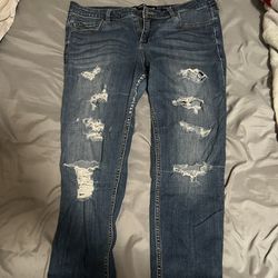 2 Pair Of Hollister Jeans 