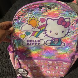 Pink Hello Kitty Backpack 