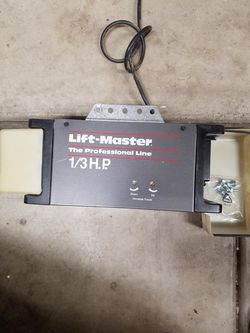 Liftmaster chain drive garage door opener