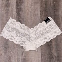 New Christies Large White Lace Panties