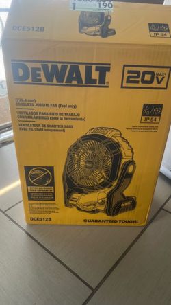 DeWalt DCE512B 20V Cordless Jobsite Fan