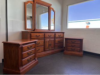American Drew dresser set