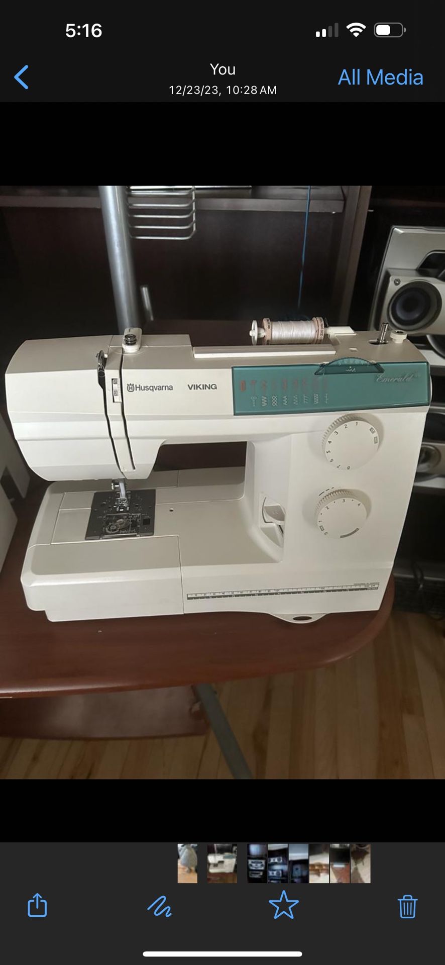 Husqvarna Viking Sewing Machine 