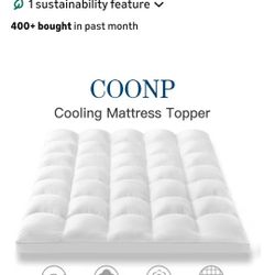 New In Box Full Size COONP Mattress Topper